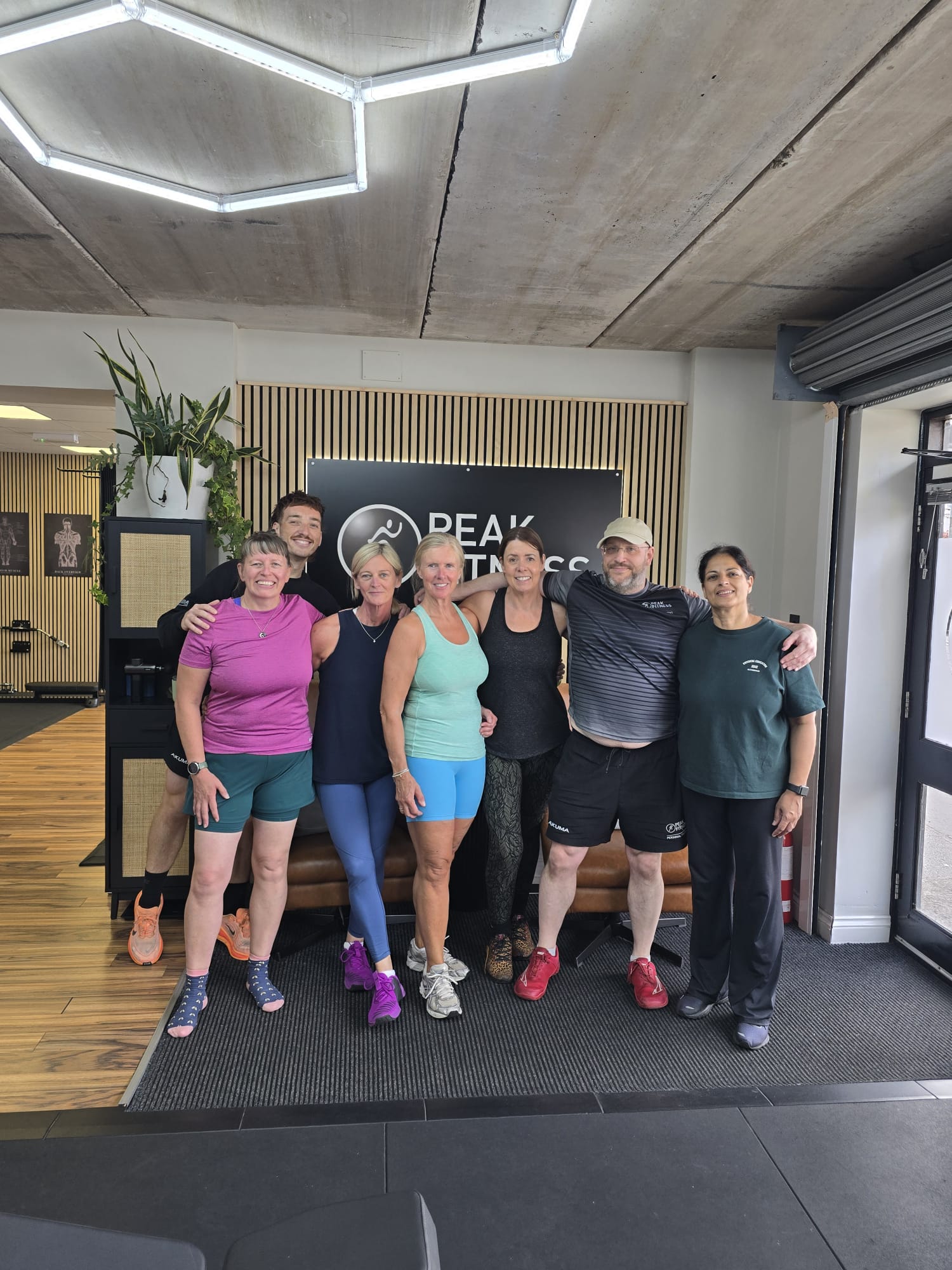 Group training at Peak Fitness Warwick