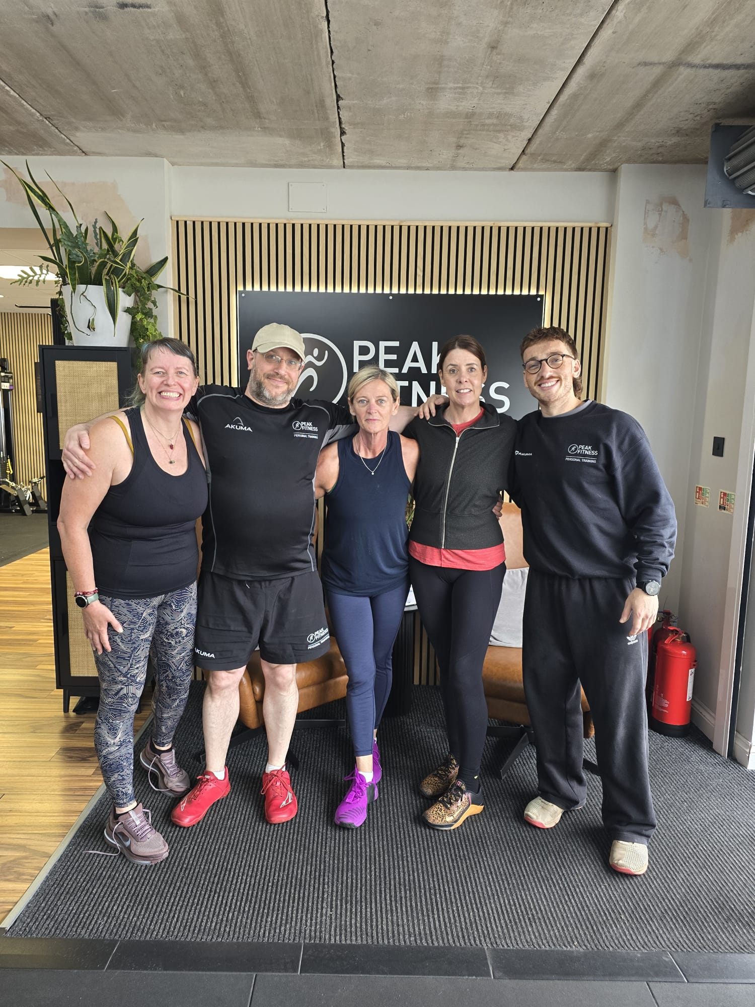 Group training at Peak Fitness Warwick