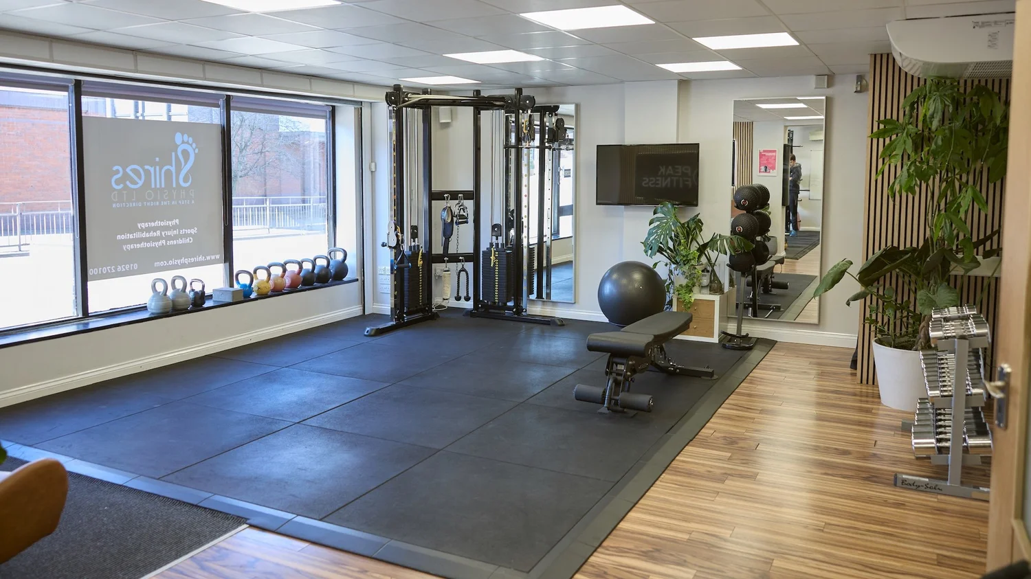 Inside the Peak Fitness studio in Warwick
