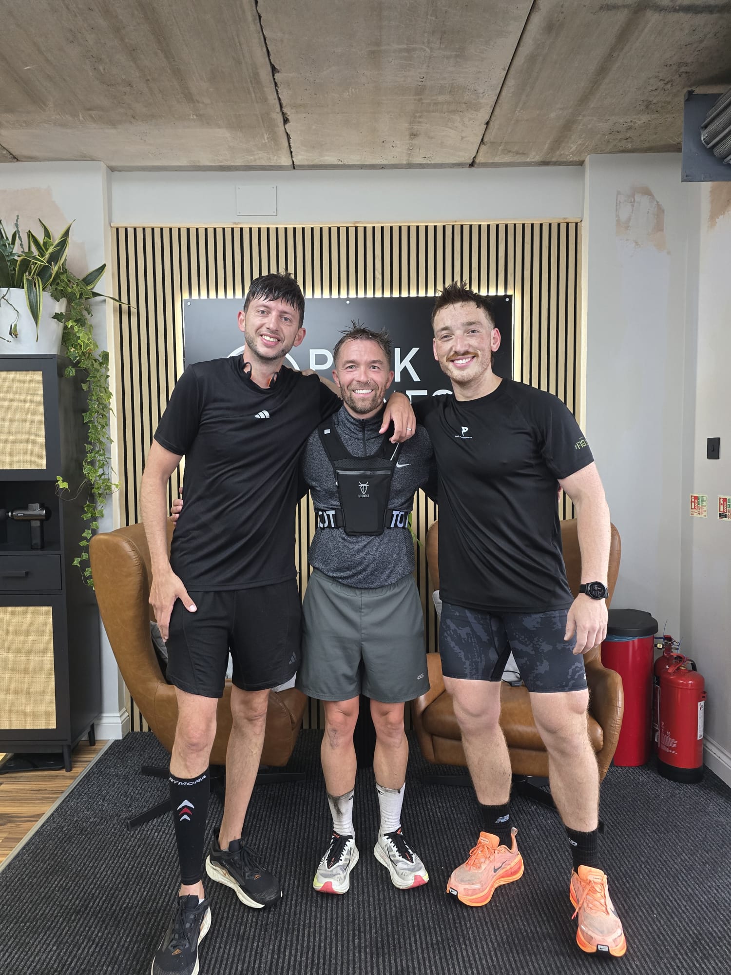 Peak Fitness Run Club at a local race event