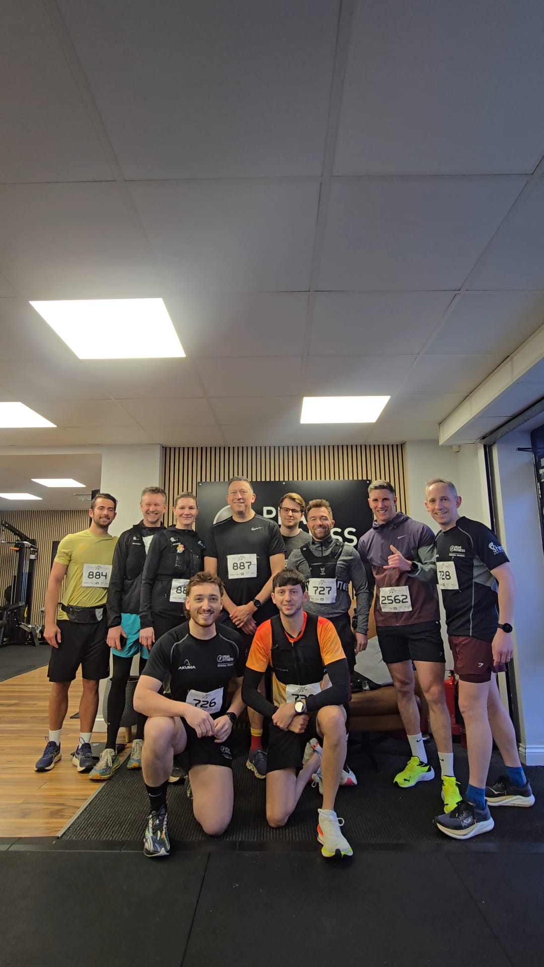 Peak Fitness runners in Warwick